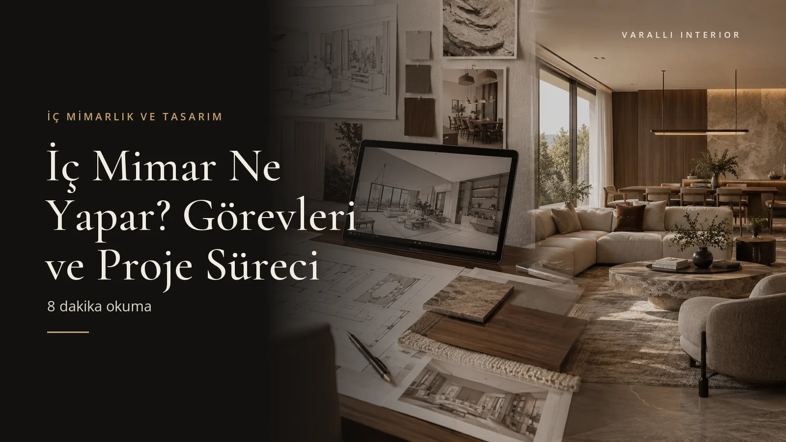 İç Mimar Ne Yapar? Görevleri ve Proje Süreci — Varalli Interior blog kapağı