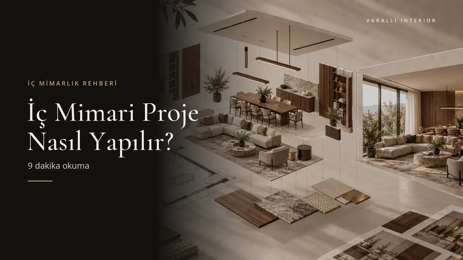 İç Mimari Proje Nasıl Yapılır? — Varalli Interior blog kapağı