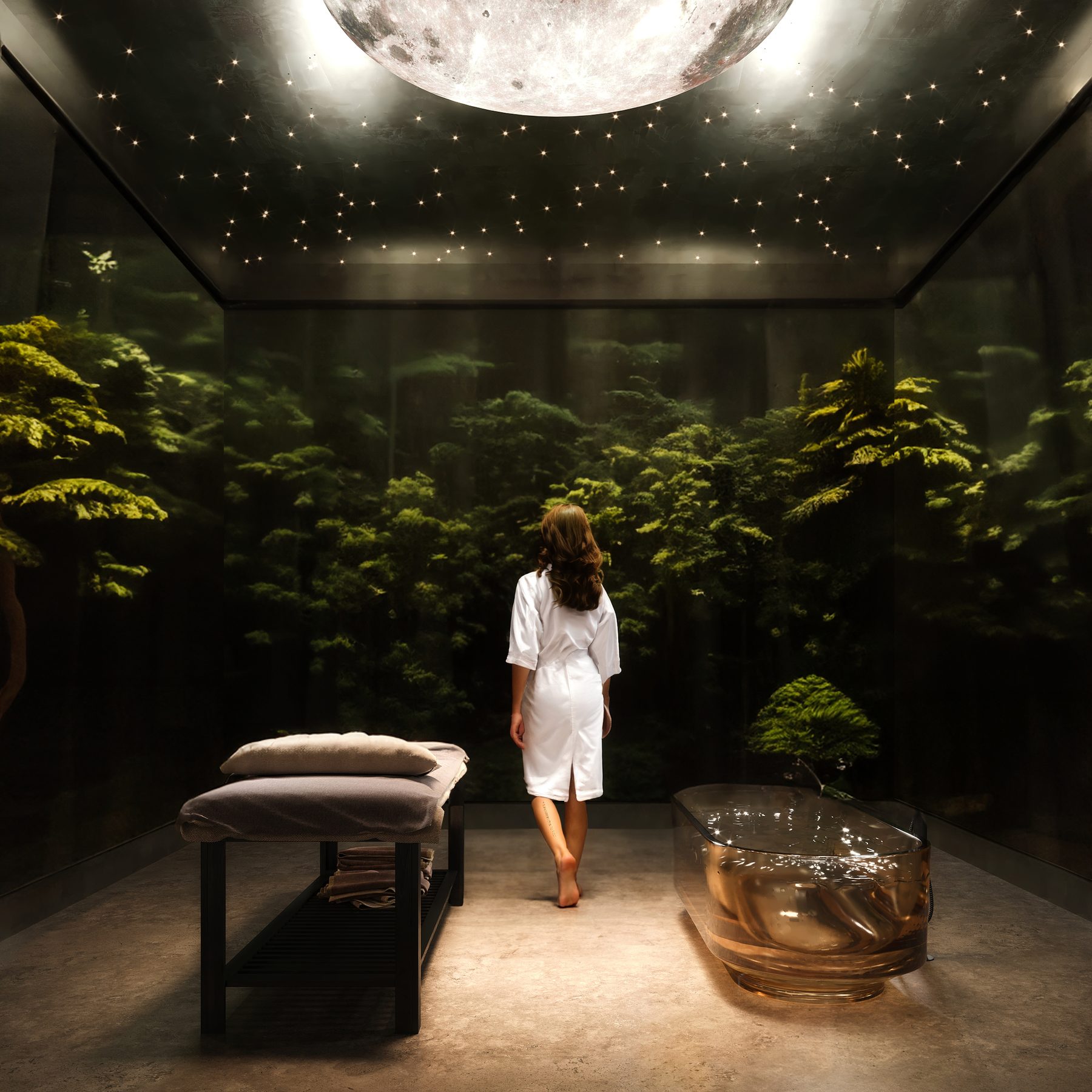 Bella Beauty & Spa Güzellik Salonu Projesi — masaj odası | Varalli Interior iç mimari uygulaması
