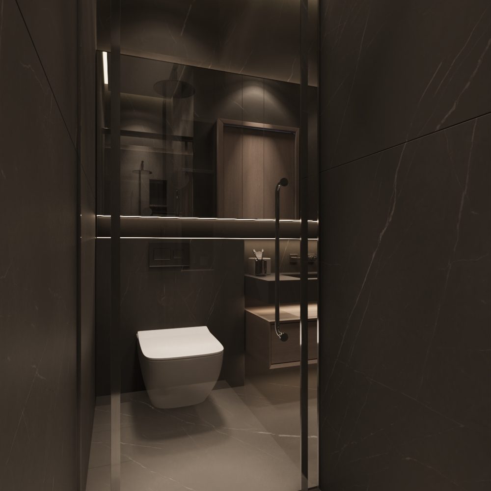 Dragos Villa Projesi — banyo | Varalli Interior iç mimari uygulaması