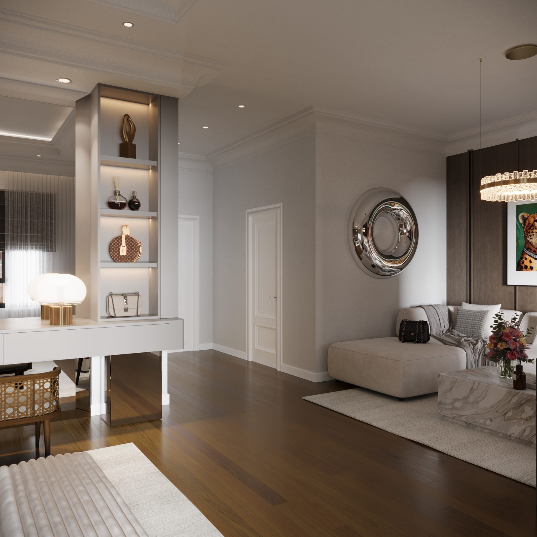 Pelican Hill Malikane Projesi — genç odası | Varalli Interior iç mimari uygulaması