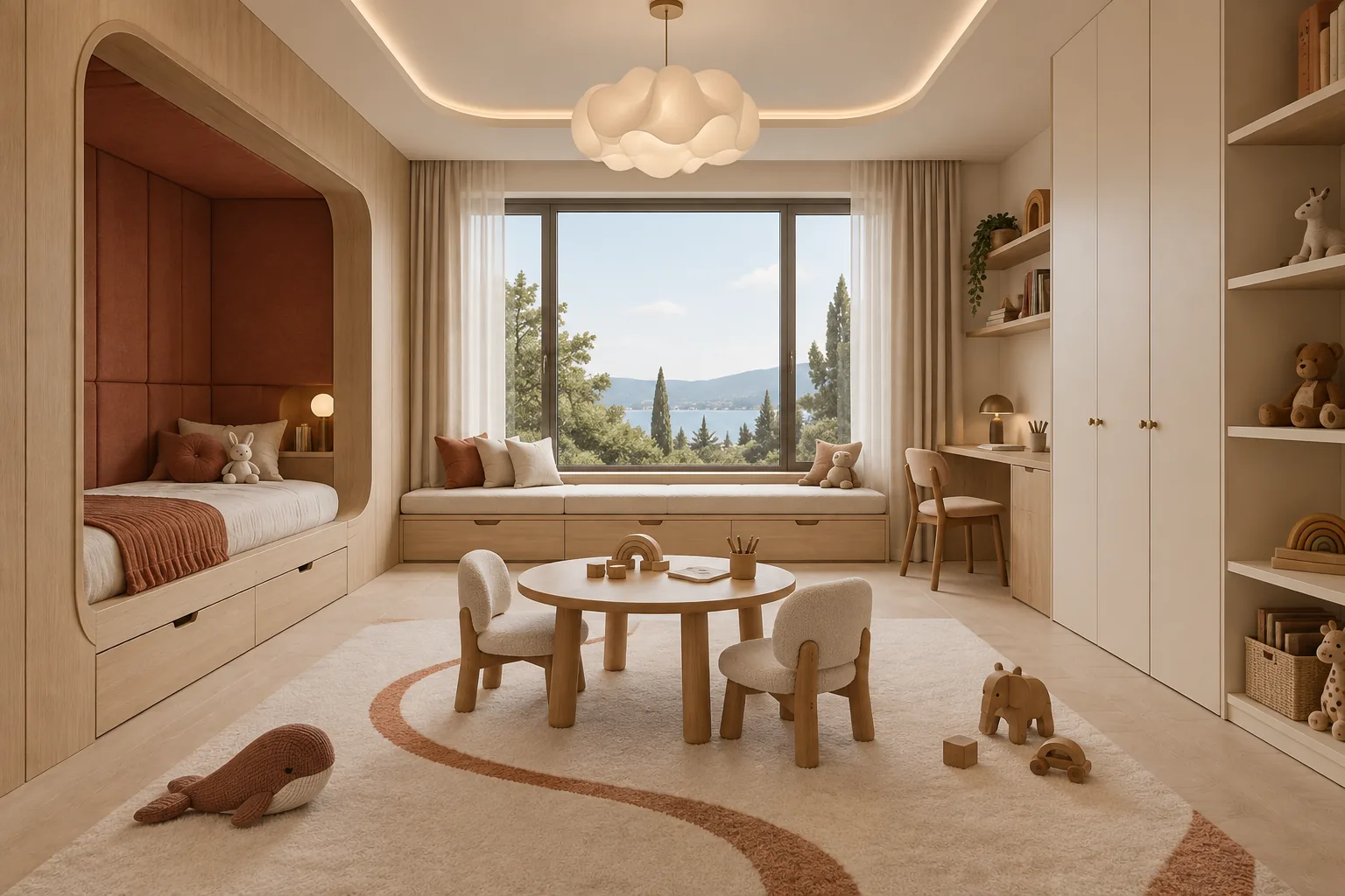Formentor Çocuk Odası Grubu — Formentor koleksiyonu, çocuk odası takımları | Varalli Interior özel üretim