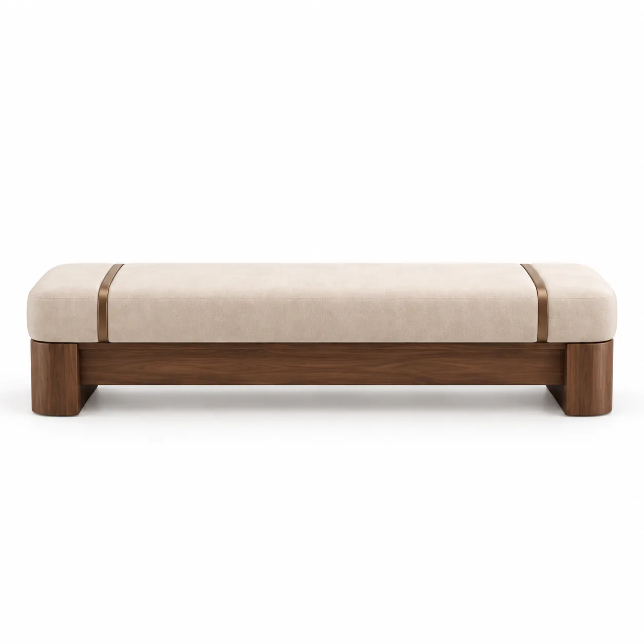 Puglia Bench — Puglia koleksiyonu, benchler (puf) | Varalli Interior özel üretim (1. açı)