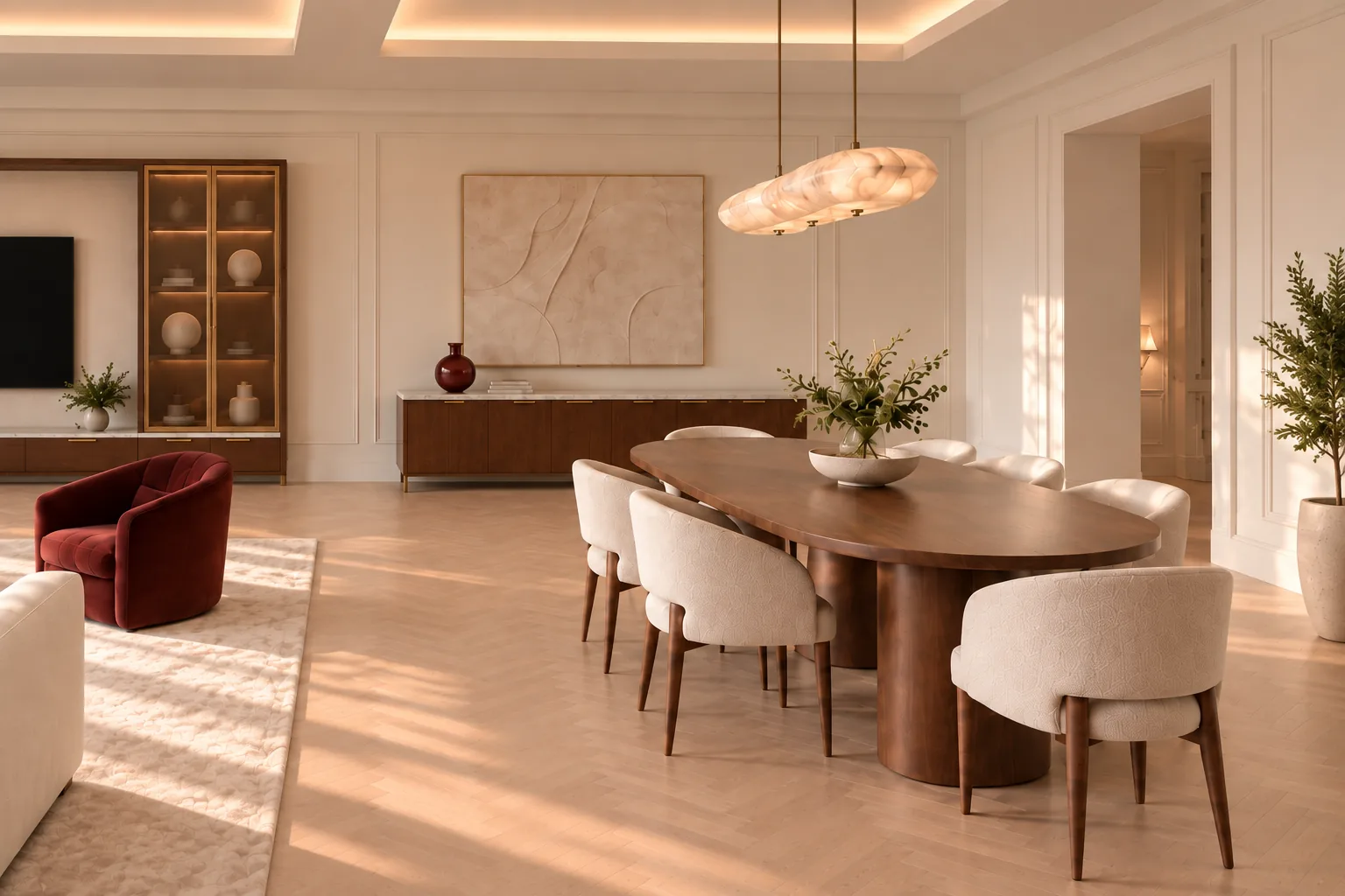 Calvi Salon Grubu — Calvi koleksiyonu, yemek odası takımları | Varalli Interior özel üretim