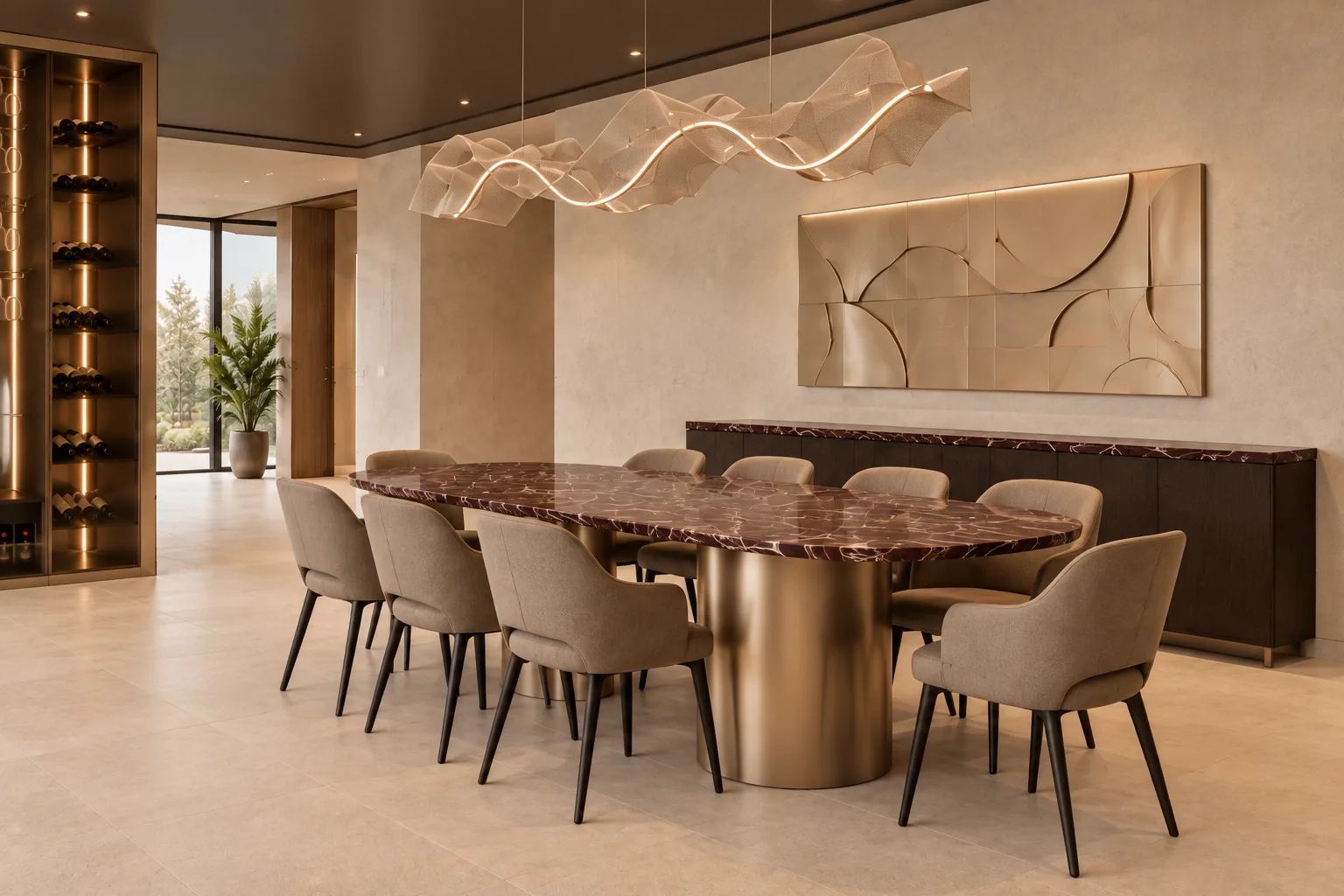 Formentor Salon Grubu — Formentor koleksiyonu, yemek odası takımları | Varalli Interior özel üretim